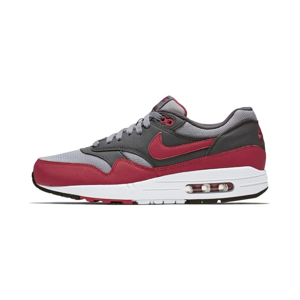 Nike Air Max1 Essential Wolf Grey/Gym Red-Dark Grey (537383-062)