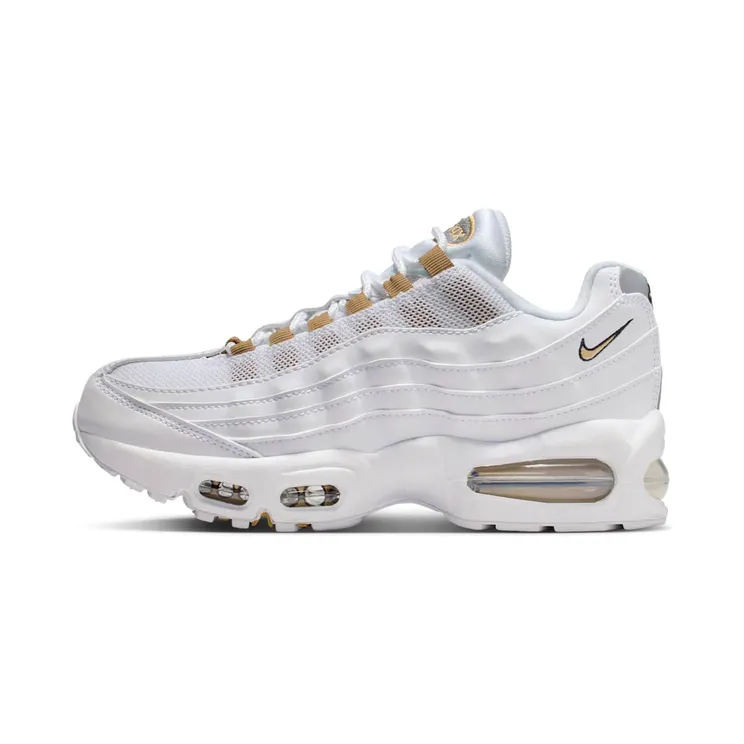 Nike Air Max 95 GS “White Metallic GolD” (II4130-102)