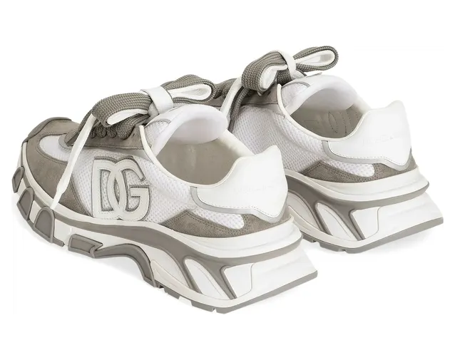 Dolce & Gabbana DG Country Road Nylon and Calfskin “White/Grey” (CS2403 A0208 8B932) (2)