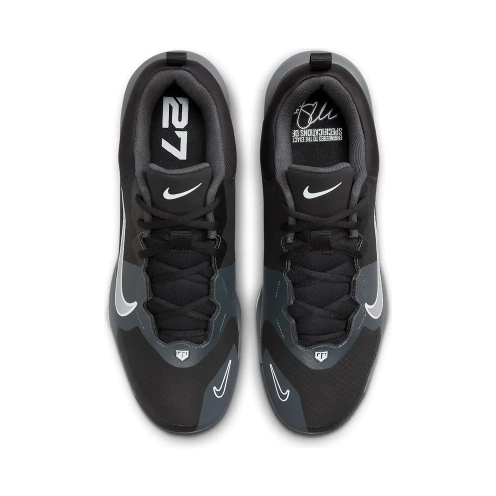 Nike Force Trout 9 Pro MCS Black Anthracite White Metallic Silver (FZ0915-003)
