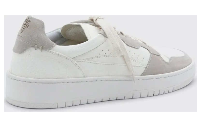 Eleventy Grained Leather Sneakers Sand (M77SCAM08SCA0M0080201) (2)