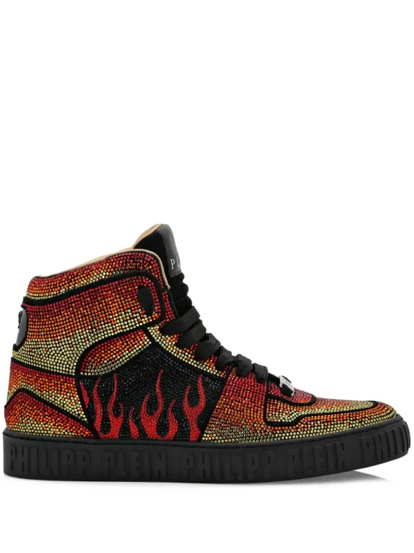 Philipp Plein High-Top- mit Schnürung – Black (PADSMSC3924PLE010N)