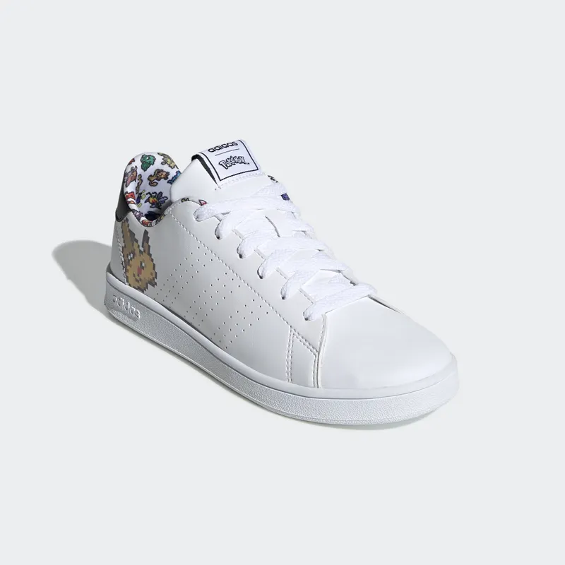 adidas Advantage Pikachu (Youth) CLOUD WHITE/CLOUD WHITE/CORE BLACK (EG1999)