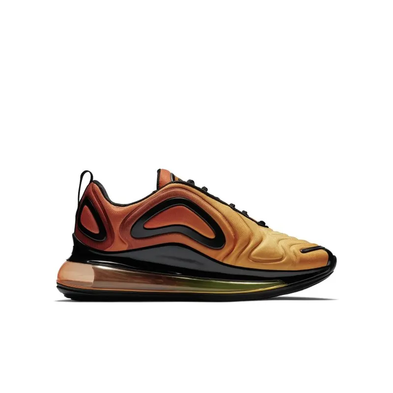 Nike Air Max 720 Sunrise (GS) Team Orange/Black-University Gold (AQ3196-800)