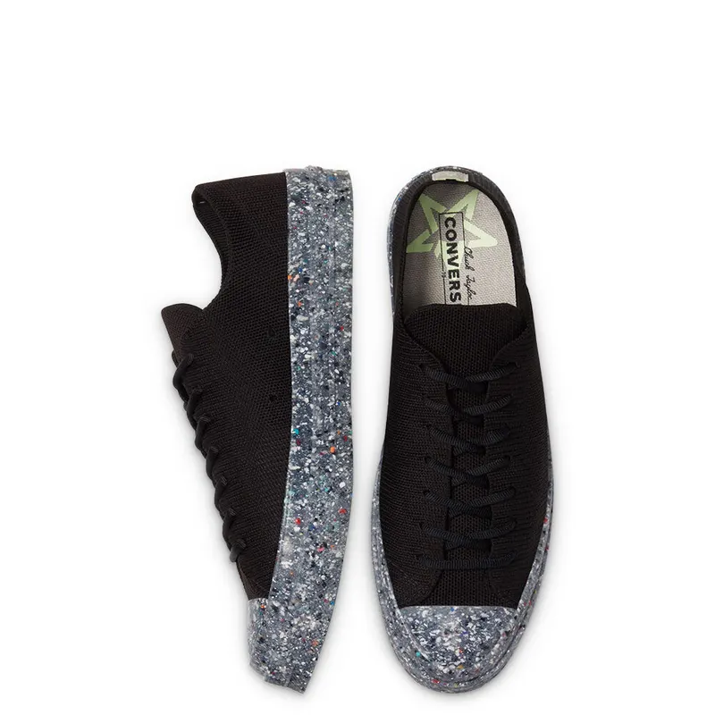 Converse Renew Chuck 70 Knit Low Top Black/string/barely Volt (170867C)