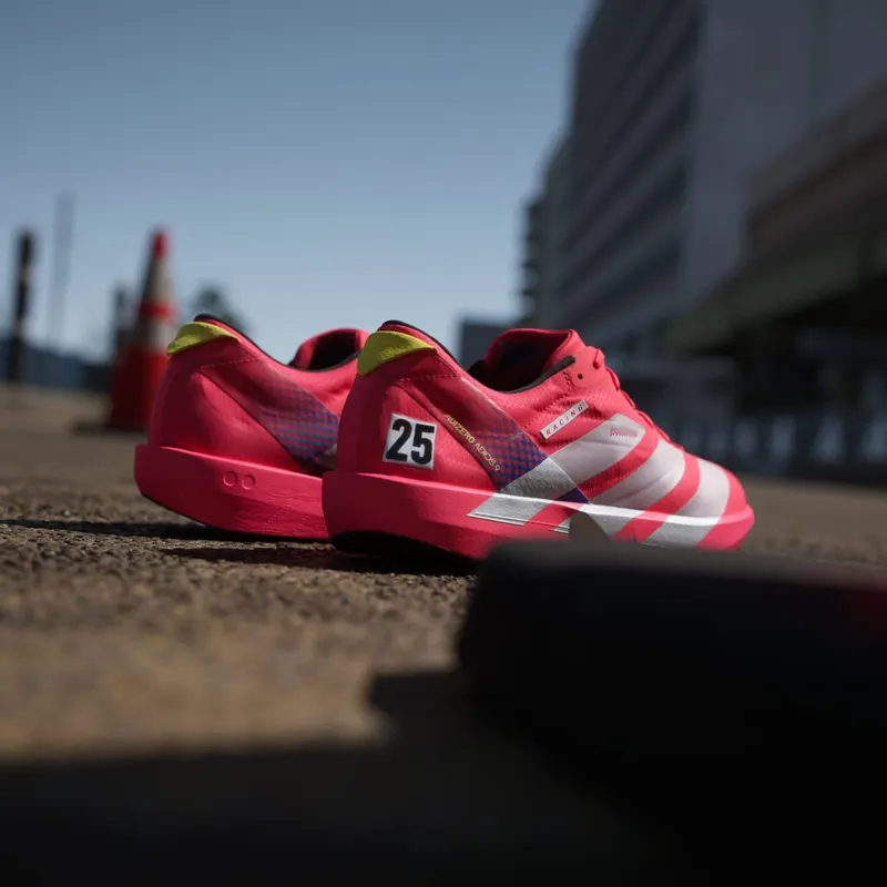 adidas Adizero Adios 9 Lucid Red Cloud White Pure Sulfur (IH5747)
