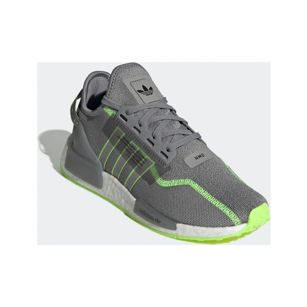 Adidas NMD_R1 V2 Grey Three / Signal Green / Cloud White (GY6163)