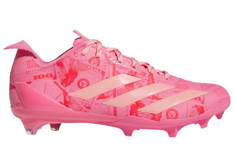 adidas Adizero Electric II Cleats Currency Neutral Pink Fusion (JQ3979)