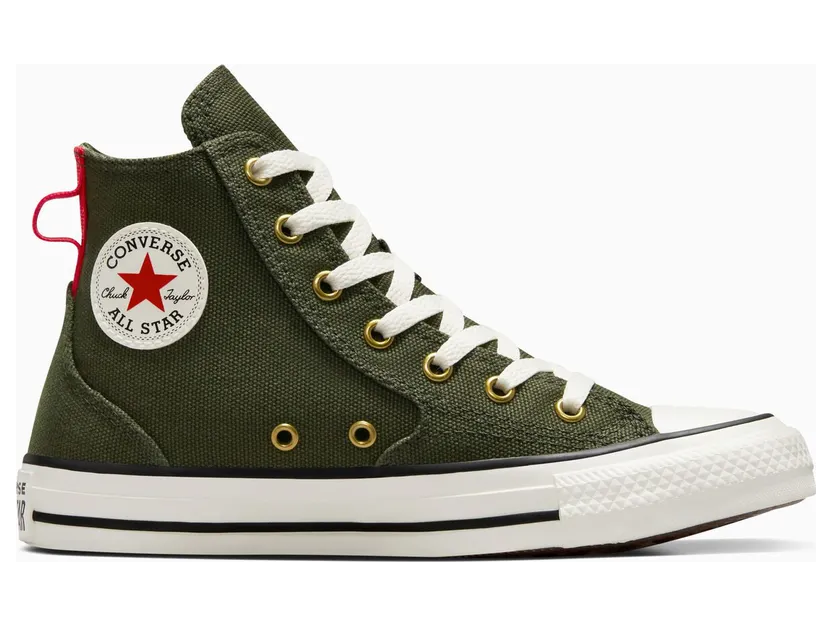 Converse Chuck Taylor All Star MFG Craft Remastered Forest Shelter/egret/red