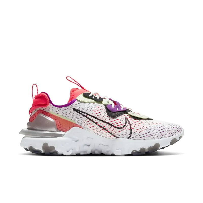 Nike React Vision Barely Volt Laser Crimson Summit White/Barely Volt-Laser Crimson-Black (CD4373-102)