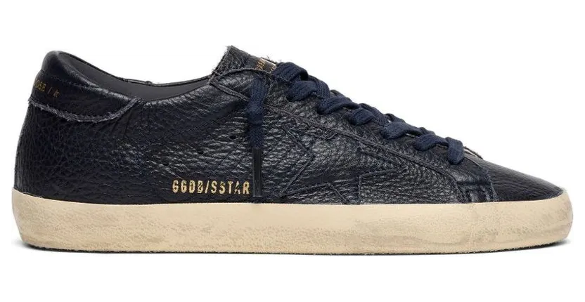Golden Goose Super-Star Navy Blue