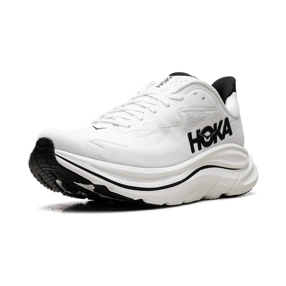 Hoka CLIFTON 10 “WHITE BLACK” (1162030-WBLC)