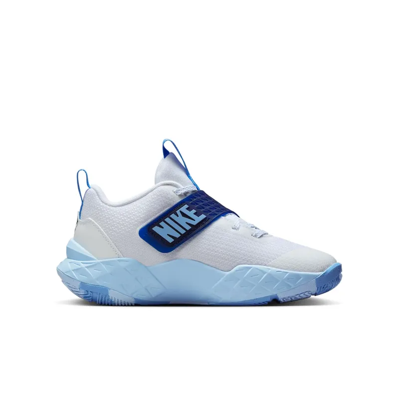 Nike Team Hustle D 12 White Psychic Blue Midnight Navy University Blue (HF6279-100)