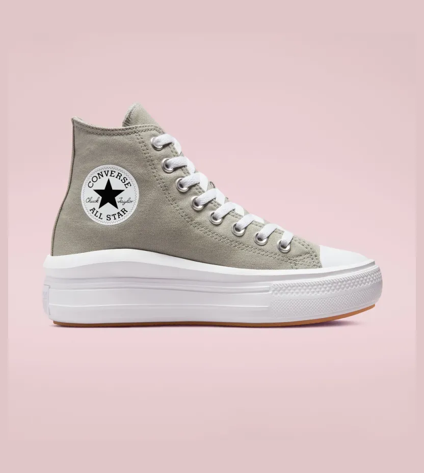 Converse Chuck Taylor All Star Move Platform Seasonal Color Slate Sage/wit/wit (A00562C)