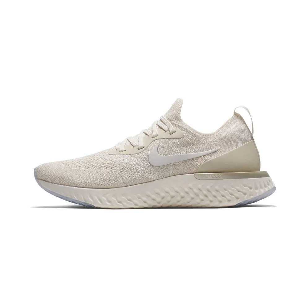 Nike Epic React Flyknit Light Cream (W) Light Cream/Sail-Lemon Wash (AQ0070-201)