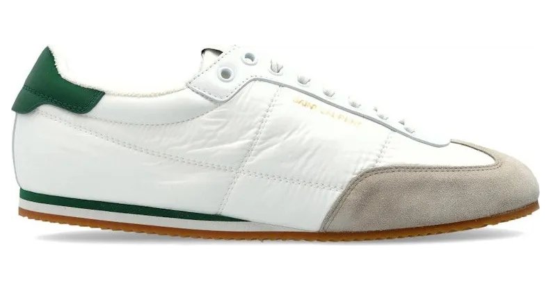 Saint Laurent Aston Low White Green (807831 AAD78 9087)