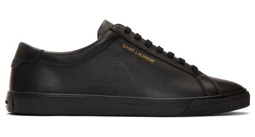 Saint Laurent Black Andy Sneakers (588224 0M500)