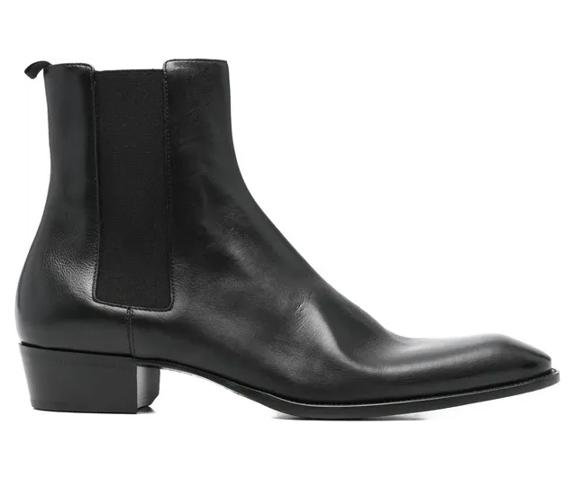 Saint Laurent Pointed-toe “Black” (861261 25V00 1000)