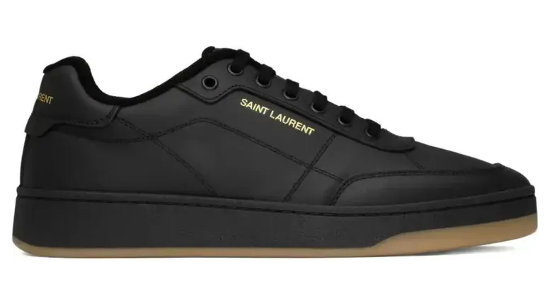 Saint Laurent SL/61 Leather Logo “Black” (819476 00N00 1000)