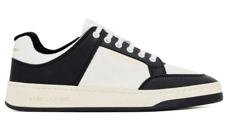 Saint Laurent SL/61 Low Coffee White (713600AAAWR-9063)