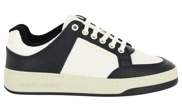 Saint Laurent SL/61 Perforated Leather White (713602-AAAWR-9063)