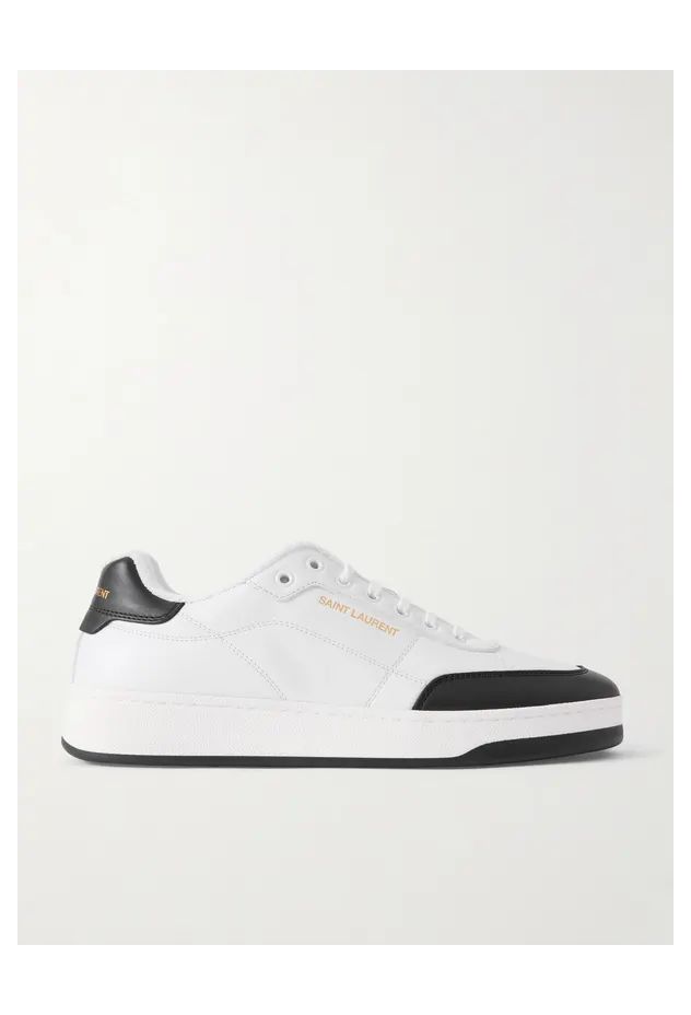 Saint Laurent SL/61 Two-Tone Leather White (84553700NI0)