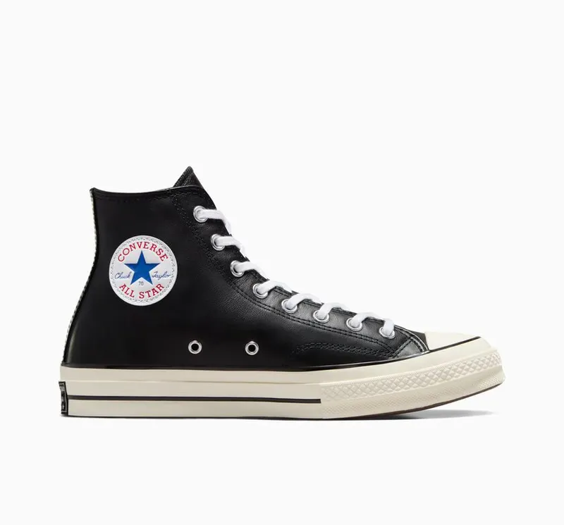 Converse Chuck 70 Leather Black/White/Egret (A07200C)