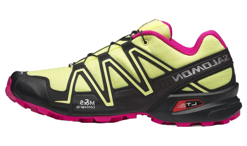 Salomon Speedcross 3 “Sun Lime Black Pink Yarrow” (L49147-800)