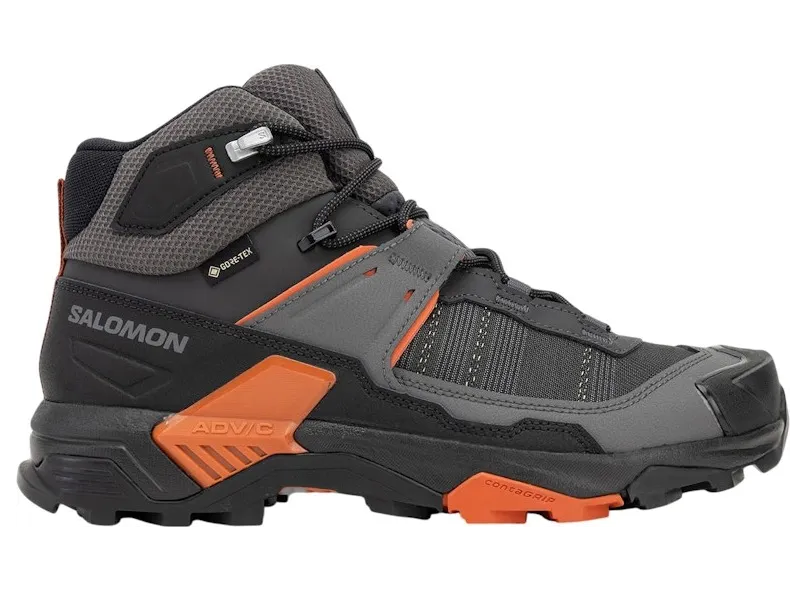 Salomon X Ultra 5 Mid Gore-Tex Asphalt Castlerock Burnt Ochre (L47753900)