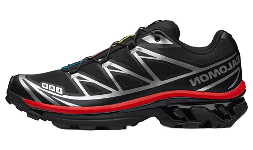 Salomon XT-6 “Black Fiery Red Silver” (L47988-200)
