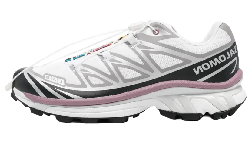 Salomon XT-6 “White Black Dusky Orchid” (L49209-600)