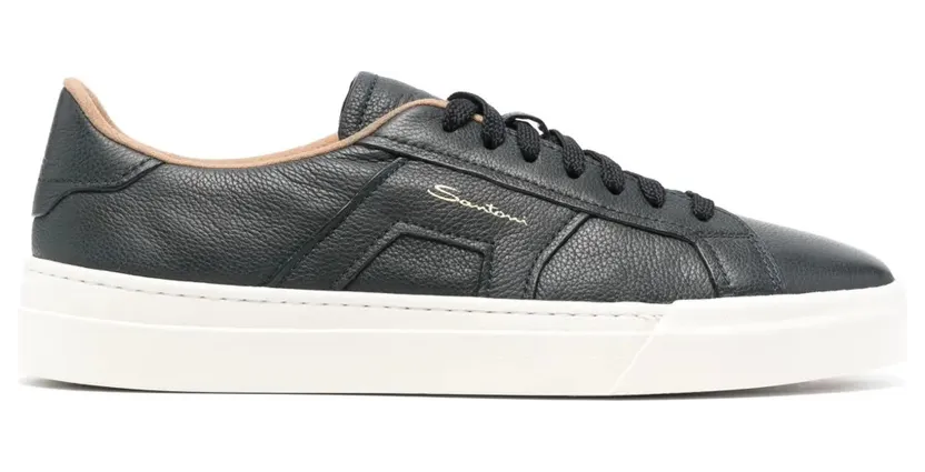 Santoni aus Leder – Blue (MBGT21967PNNKSIW)