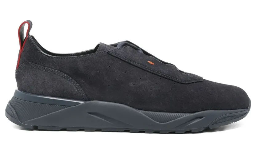 Santoni aus Wildleder – Blue (MBIM22032NOTTEATU60)