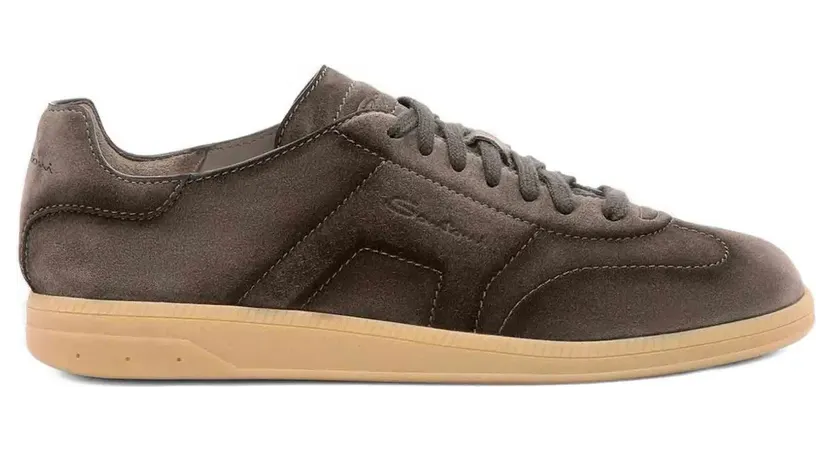 Santoni aus Wildleder – Brown (MBPL22072FARTSE2E81)