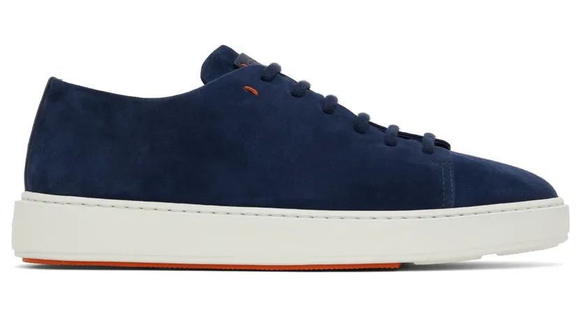 Santoni Blue Suede (MBCD21640BARTVSFU57)