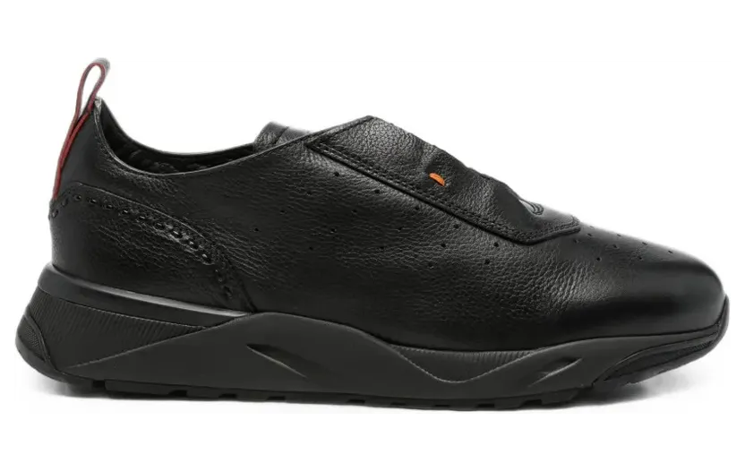 Santoni Innova aus Wildleder – Black (MBIM22073NERPEVU)