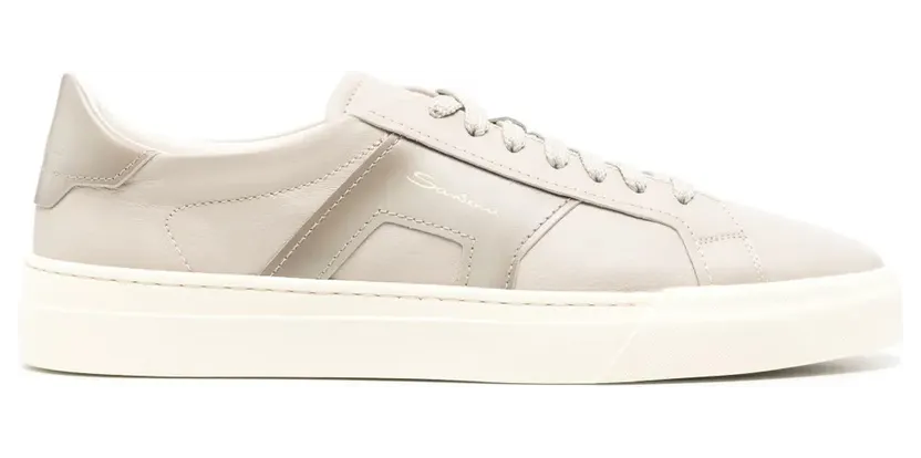 Santoni mit Kontrasteinsatz – Grey (MBGT21964LARGTDDE62)