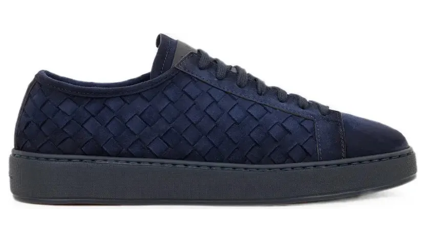 Santoni mit Webmuster – Blue (MBCD22171OCATISTU60)
