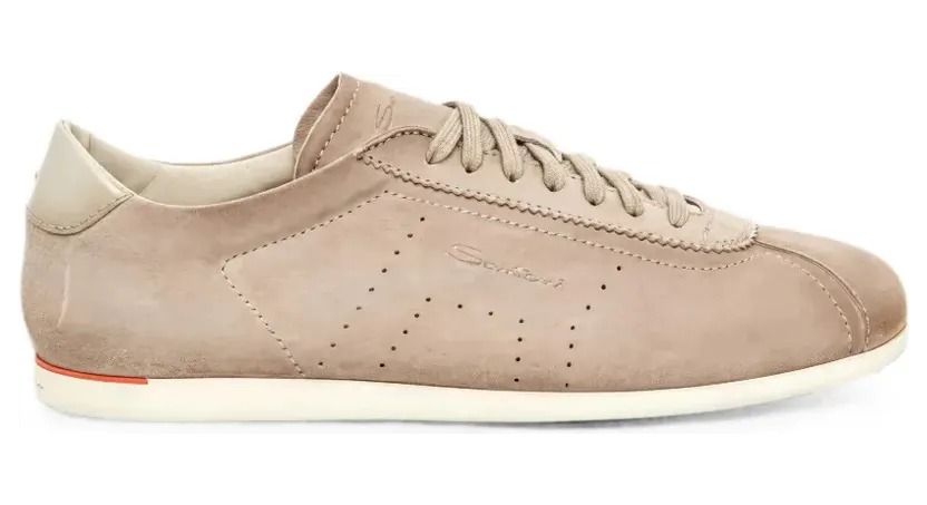 Santoni Yorker low-top – Beige (MBYR22157TIRTSOG)