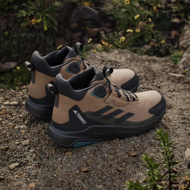 adidas Terrex Anylander Mid Rain Rdy Hiking Cardboard Core Black Shadow Olive (JQ9963)