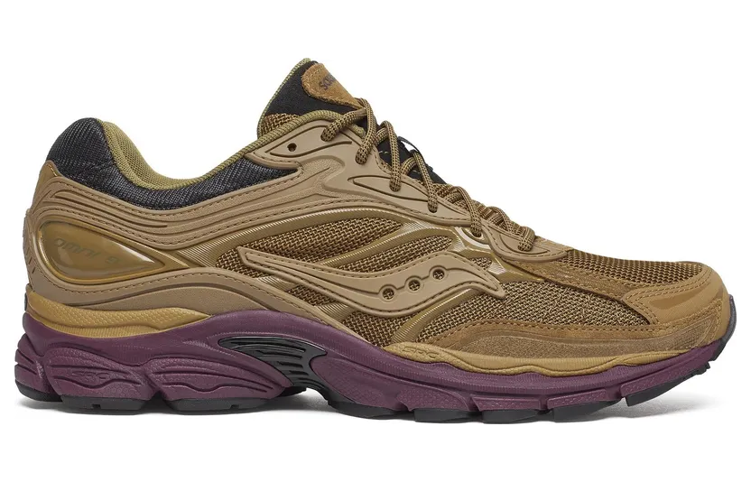 SAUCONY ProGrid Omni 9 Armor “Brown / Wine” (S70897-5)