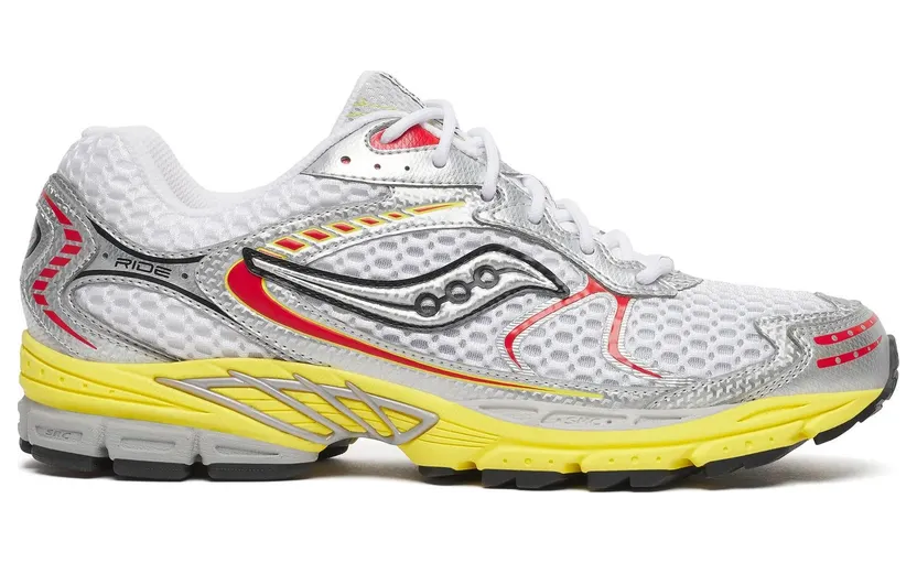 SAUCONY ProGrid Ride 1 “White / Buttercup” (S101807-1010)