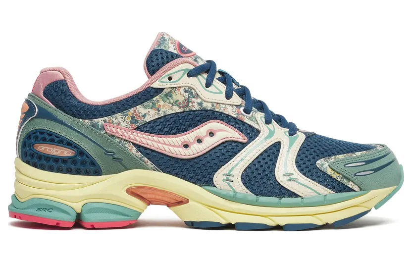 SAUCONY ProGrid Triumph 4 Kissaten “Blue / Beige” (S71015-2)