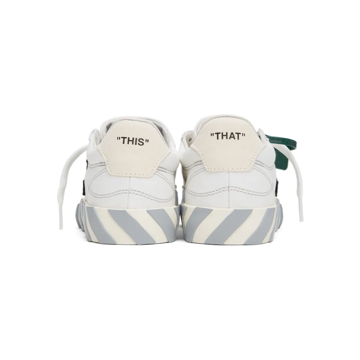 Off-White Black & White Vulcanized Sneakers (OWIA178C99FAB0020110) (4)