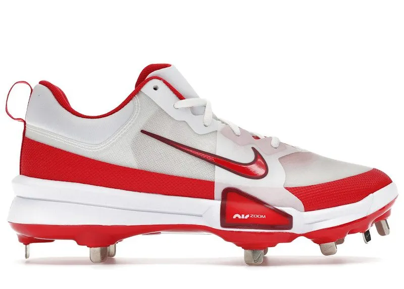 Nike Force Zoom Trout 9 Pro White Team Red University Red (FB2907-104)