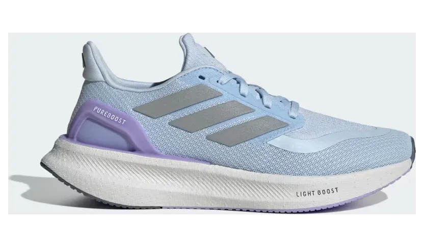 Adidas Pureboost 5 Crystal Sky / Silver Metallic / Glow Purple (JQ6910)