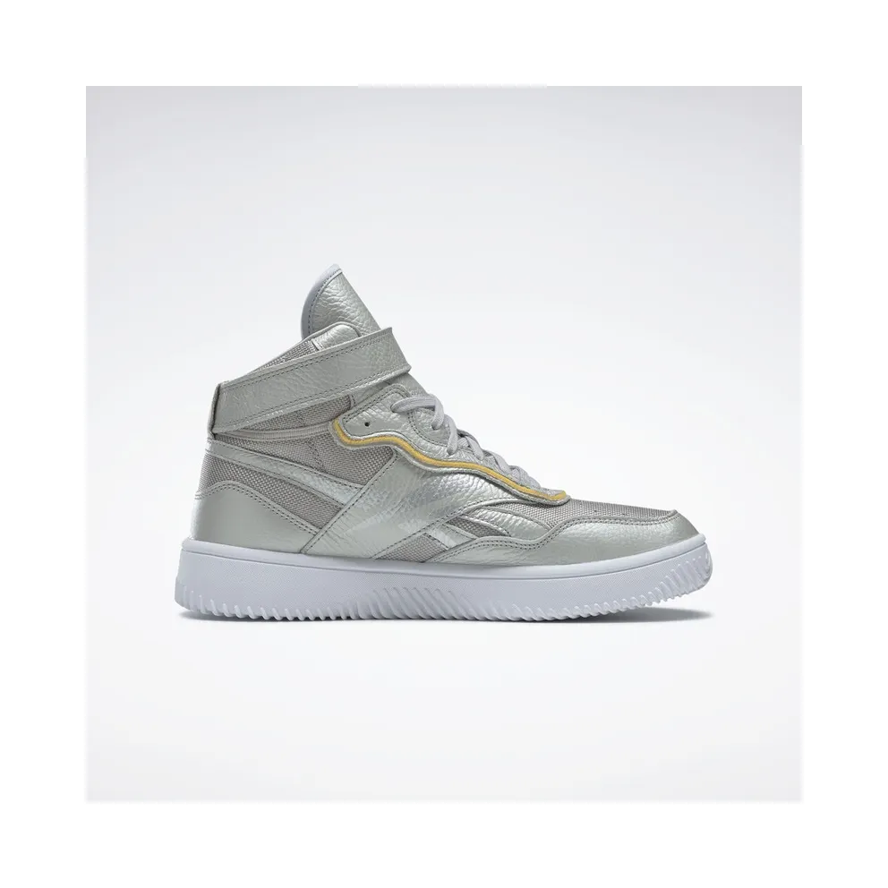 Reebok VB Dual Court Mid II Shoes Silver Metallic / Silver Metallic / White (FW9964)