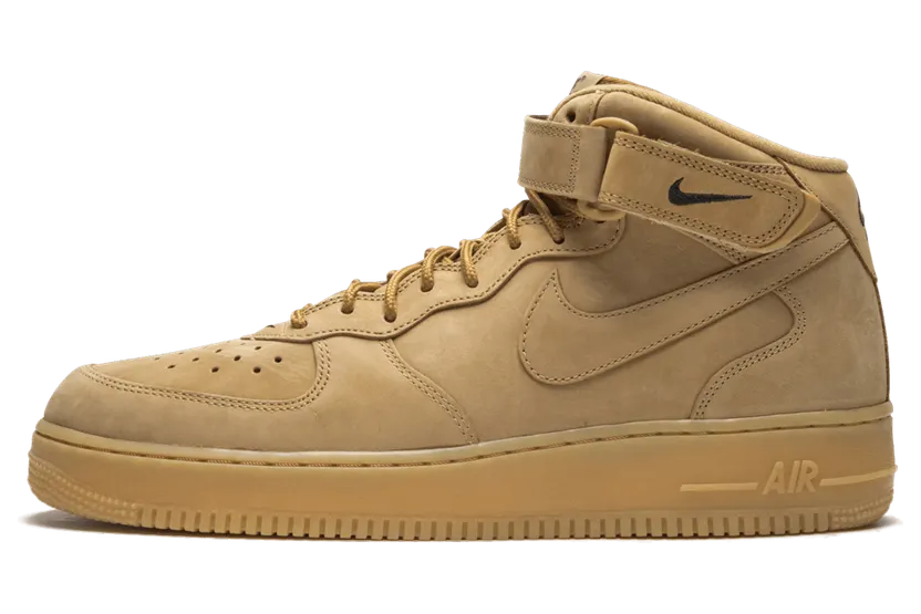 Nike Air Froce 1 Mid 07 PRM QS Wheat Flax (715889-200)