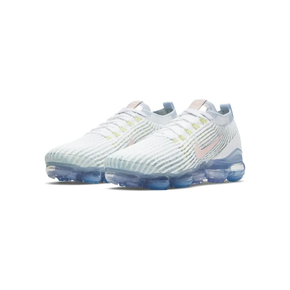 Nike Air VaporMax Flyknit 3 One Of One (W) White/Washed Coral-Hydrogen Blue (CW5642-100)
