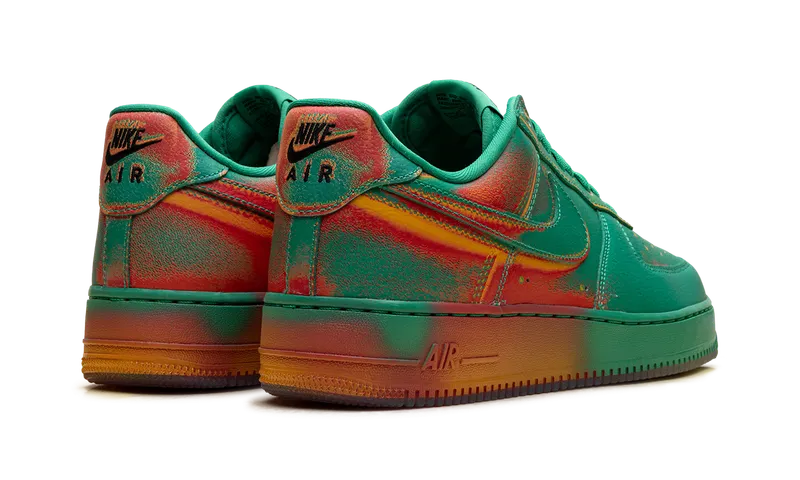 Nike Air Force 1 Low ’07 “Stadium Green Crimson” (IB6834-300)